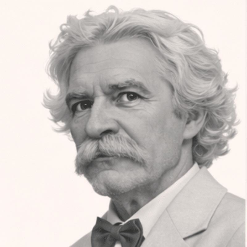 Portrait of an older man with wavy white hair and a mustache wearing a light suit and bow tie (black-and-white photo).","Black-and-white portrait of a distinguished gray-haired man in a suit and bow tie.","Formal head-and-shoulders photo of an elderly man with a mustache in a suit.","Classic studio portrait of a senior man with white hair and a bow-tie.","Senior man with a mustache in a light suit, posed for a formal portrait."